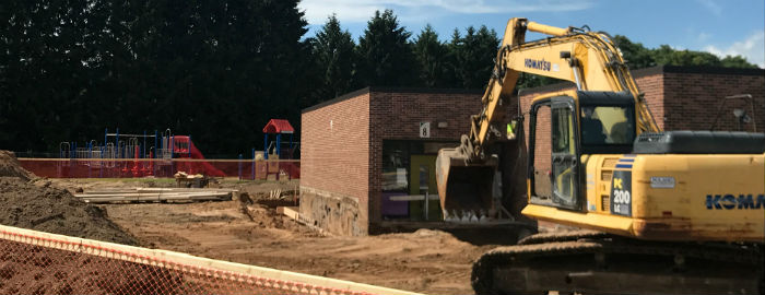 Construction on our Campus Header Image